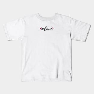 Love, valentine, heart Kids T-Shirt